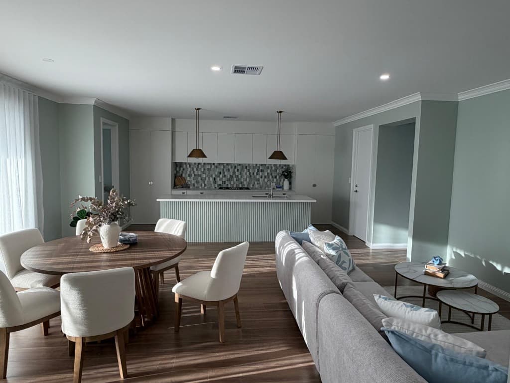 Open-plan living & dining